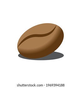 coffee beans. coffee bean logo vector that is suitable for use as a logo or illustration and all activities related to coffee design.