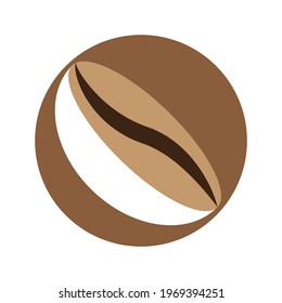 coffee beans. coffee bean logo vector that is suitable for use as a logo or illustration and all activities related to coffee design.