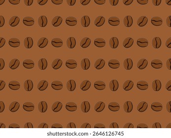 coffee beans flat element pattern abstract food hot cafe cartoon ornament print drink wallpaper cup