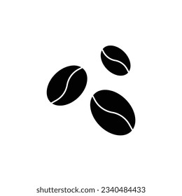Coffee Beans glyph icon. illustration graphic of Coffee Beans glyph