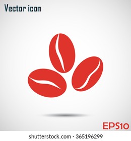 Coffee beans icon