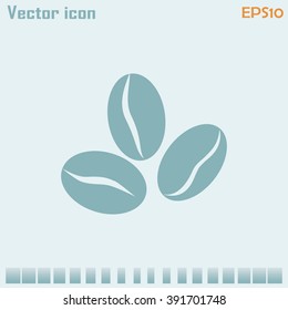 Coffee beans icon