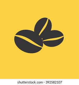 Coffee beans icon