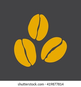 Coffee beans icon