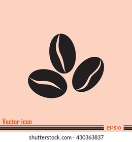 Coffee beans icon