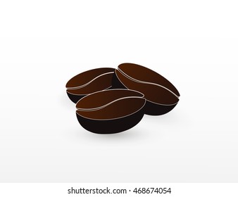 Coffee beans icon