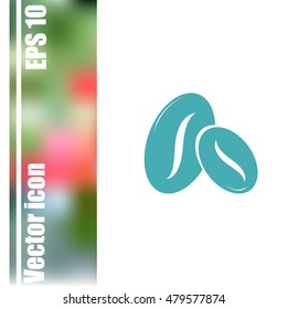 Coffee beans icon