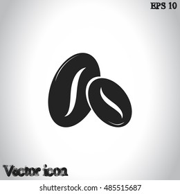 Coffee beans icon
