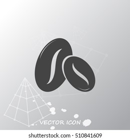 Coffee beans icon