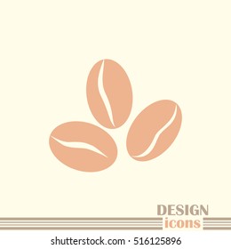 Coffee beans icon