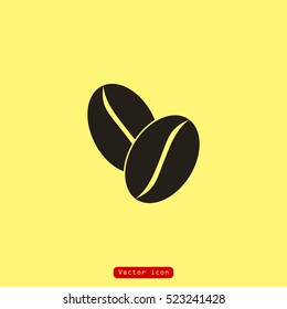Coffee beans icon