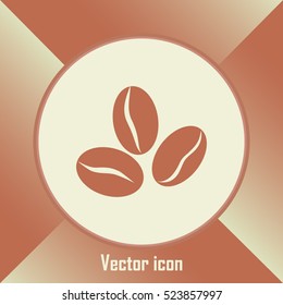 Coffee beans icon