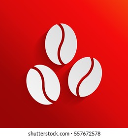 Coffee beans icon