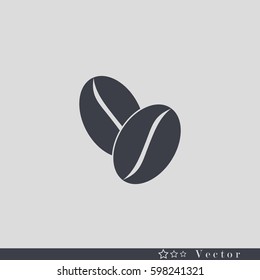 Coffee beans icon