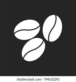 Coffee beans icon