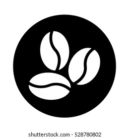 coffee beans Icon illustration design