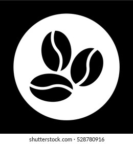coffee beans Icon illustration design
