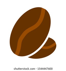 coffee beans icon. Logo element illustration. coffee beans symbol design. colored collection. Simple coffee beans concept. Can be used in web and mobile