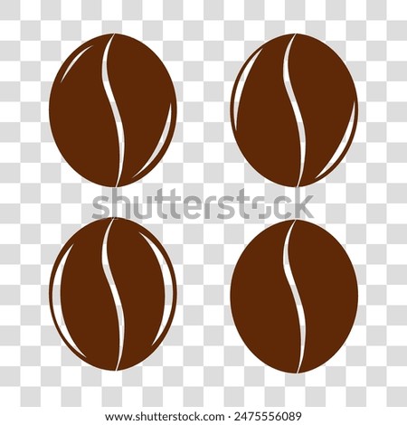 Coffee beans icon. Coffee beans icon modern symbol for graphic and web design. for logo, web, app, UI. Eps 10