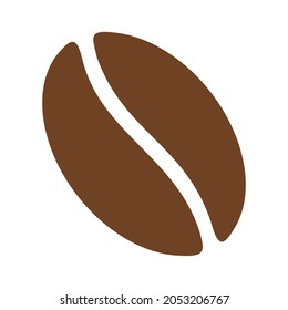coffee beans icon on white background