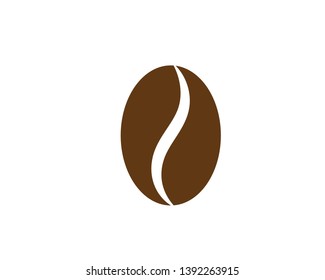 coffee beans icon for coffee shop symbol background, vector illustration. - Vector
