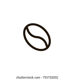 Coffee Beans Icon. Sign Design