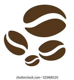 Coffee beans icon - Vector