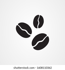 Coffee beans icon vector illustration