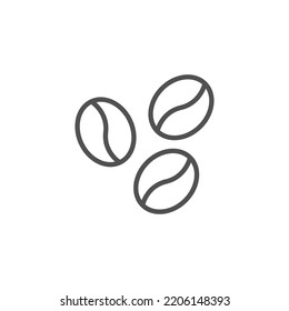coffee beans icon vector illustration
