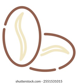 Coffee Beans icon for web, app, infographic, etc