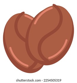 coffee beans icon white background