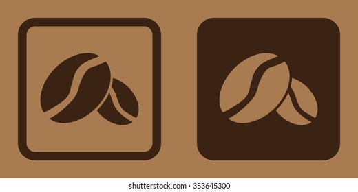 Coffee Beans Icons