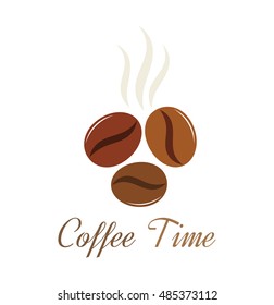 Coffee beans illustration