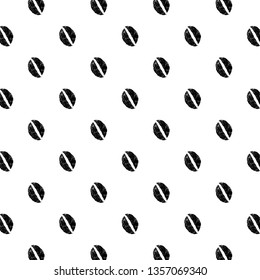 Coffee beans isolated on white background. Vector illustration.