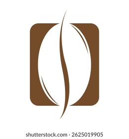 Coffee beans isolated on white background