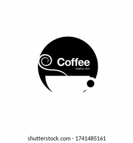 Coffee beans logo design - Coffee cafe logo.