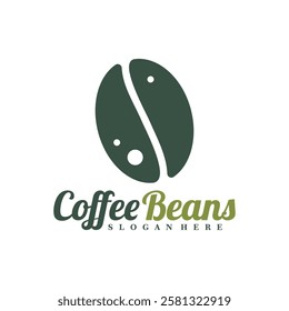 Coffee Beans logo design concept vector. Coffee Logo Design Template. Creative Symbol. Icon