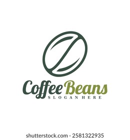 Coffee Beans logo design concept vector. Coffee Logo Design Template. Creative Symbol. Icon