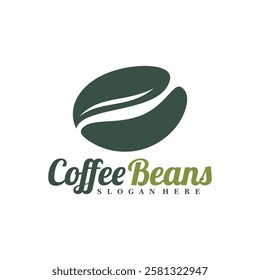 Coffee Beans logo design concept vector. Coffee Logo Design Template. Creative Symbol. Icon