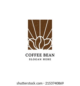 Coffee Beans Logo Template Design Vector Illustration