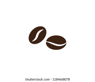Coffee beans Logo Template vector icon design