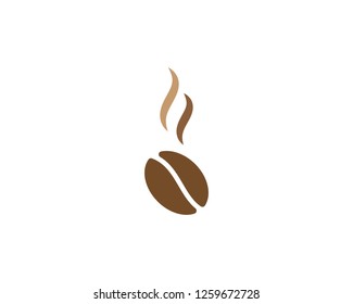 Coffee Beans Logo Template vector icon design