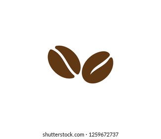 Coffee Beans Logo Template vector icon design