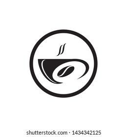 Coffee Beans Logo Template vector icon design