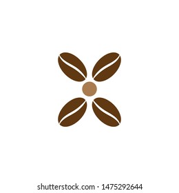 
Coffee Beans Logo Template vector icon design
