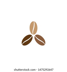
Coffee Beans Logo Template vector icon design
