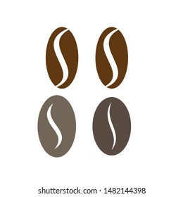 Coffee Beans Logo Template vector icon design