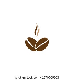 Coffee Beans Logo Template vector icon design