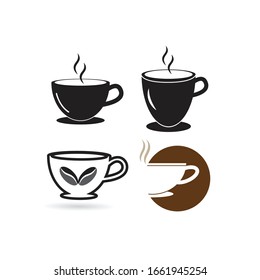 Coffee Beans Logo Template vector icon design