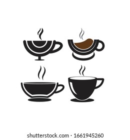 Coffee Beans Logo Template vector icon design